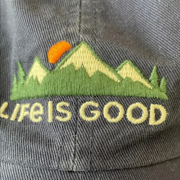 Life is Good Navy Blue Cap - Picture 6 of 6